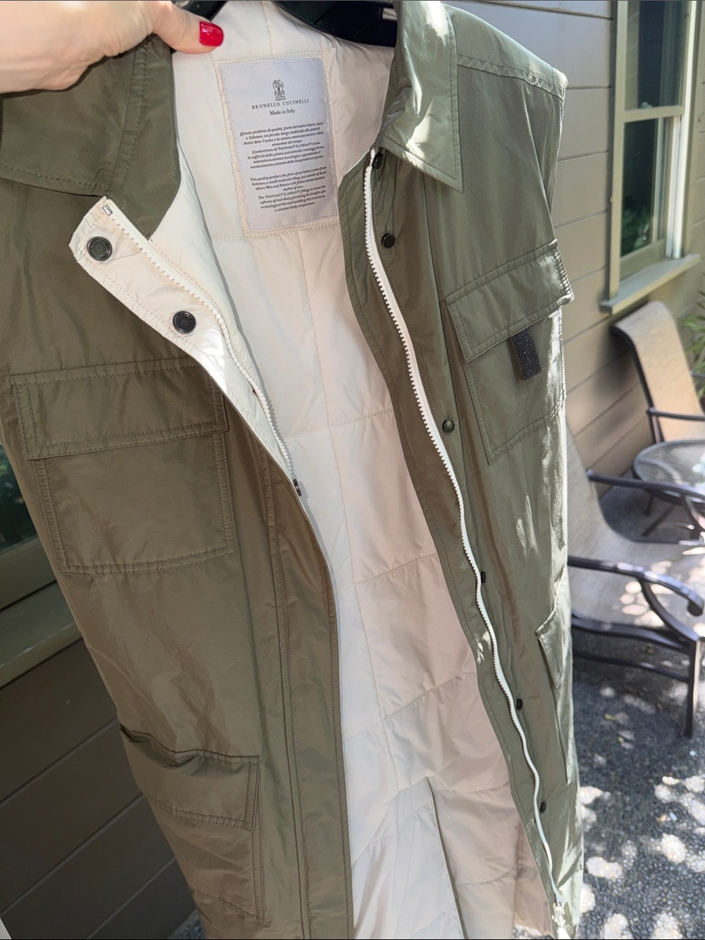 Brunello Cucinelli Vest in size 40 - Picture 6 of 11
